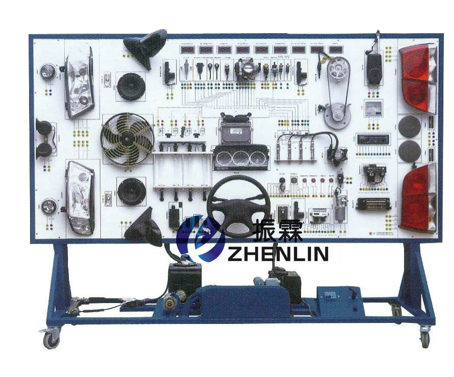 桑塔納2000全車電路電器實訓(xùn)臺,全車電路電器實訓(xùn)設(shè)備--上海振霖公司