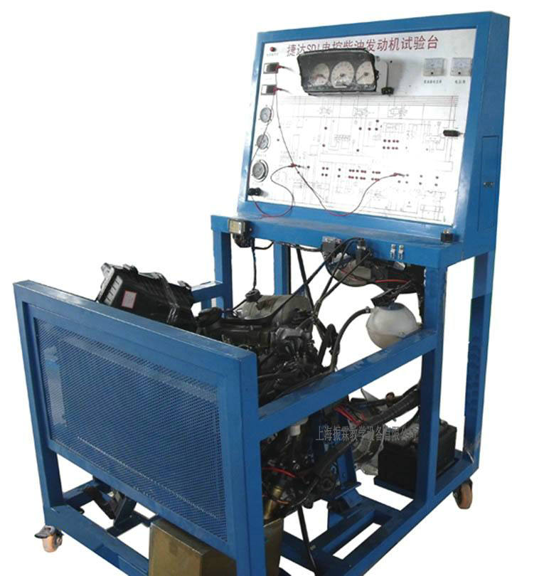 捷達電控柴油發(fā)動機拆裝實訓臺,汽車發(fā)動機拆裝實訓設備