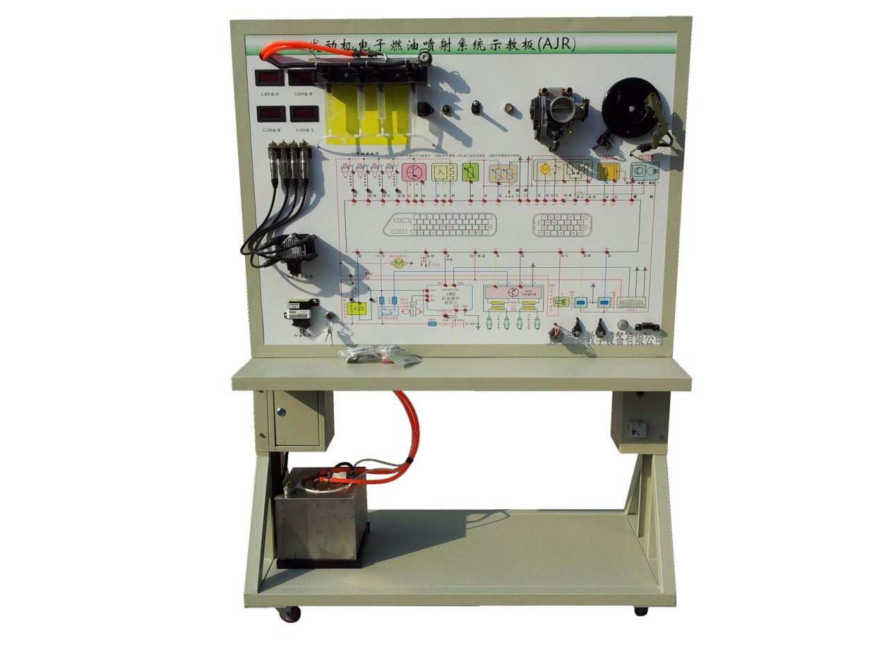 電控汽油發(fā)動(dòng)機(jī)燃油噴射系統(tǒng)示教板,發(fā)動(dòng)機(jī)示教板,發(fā)動(dòng)機(jī)實(shí)訓(xùn)設(shè)備