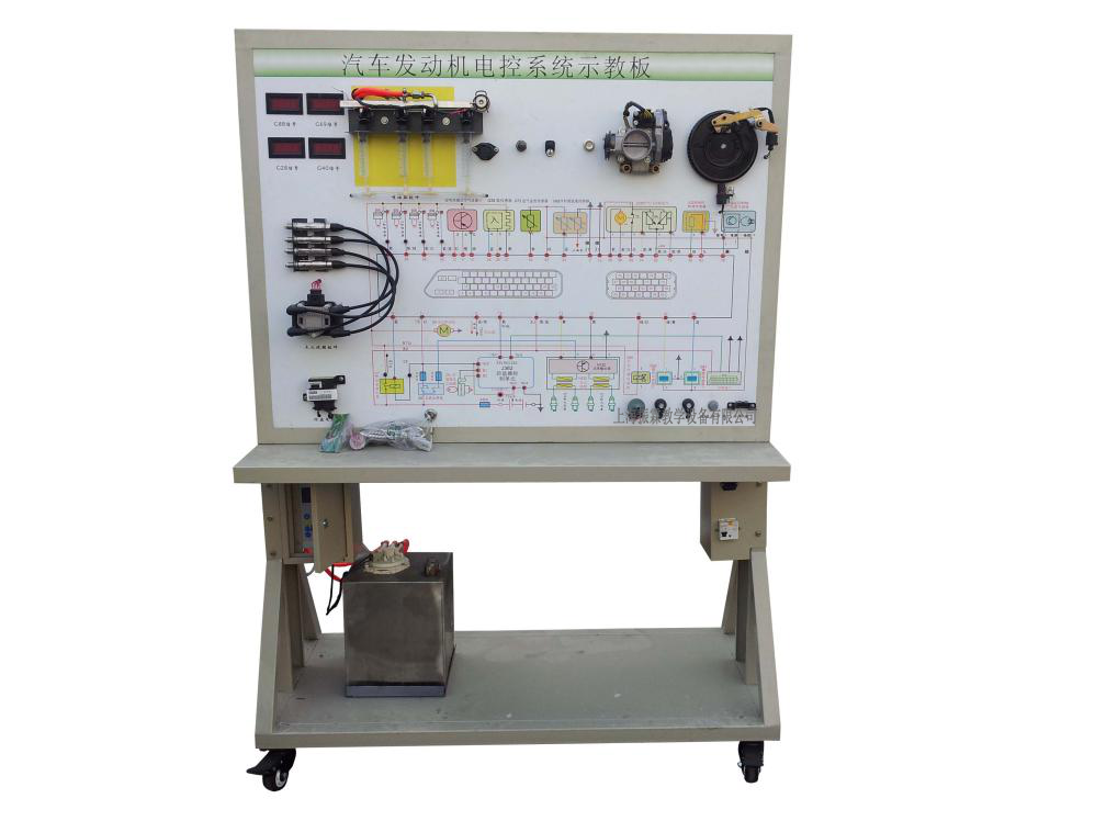 汽車發(fā)動機教學設備,發(fā)動機電控系統(tǒng)自我診斷多媒體實訓系統(tǒng),發(fā)動機電控系統(tǒng)示教板