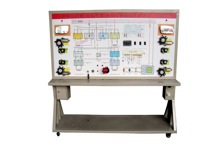 汽車車門電器系統(tǒng)示教板,汽車車門示教板,汽車電器示教板