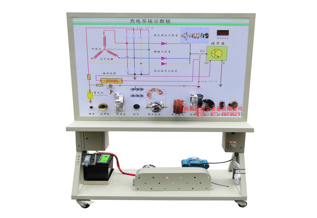 充電系統(tǒng)示教板,汽車充電系統(tǒng)示教板,汽車電路系統(tǒng)示教板--上海振霖公司