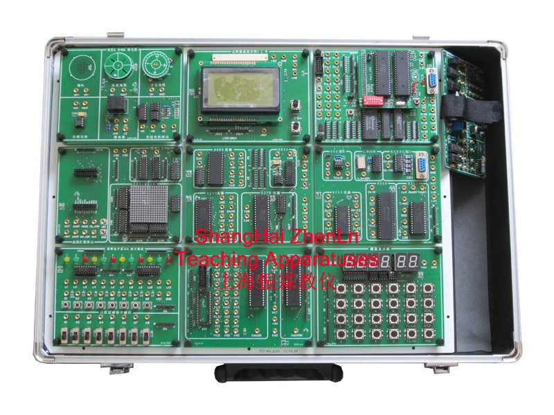 模塊化多CPU單片機(jī)實(shí)訓(xùn)實(shí)驗(yàn)箱  /  單片機(jī)實(shí)訓(xùn)箱_上海振霖教學(xué)設(shè)備有限公司